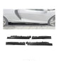 MWD Style Carbon Fiber Side Skirt Extension for McLaren GT
