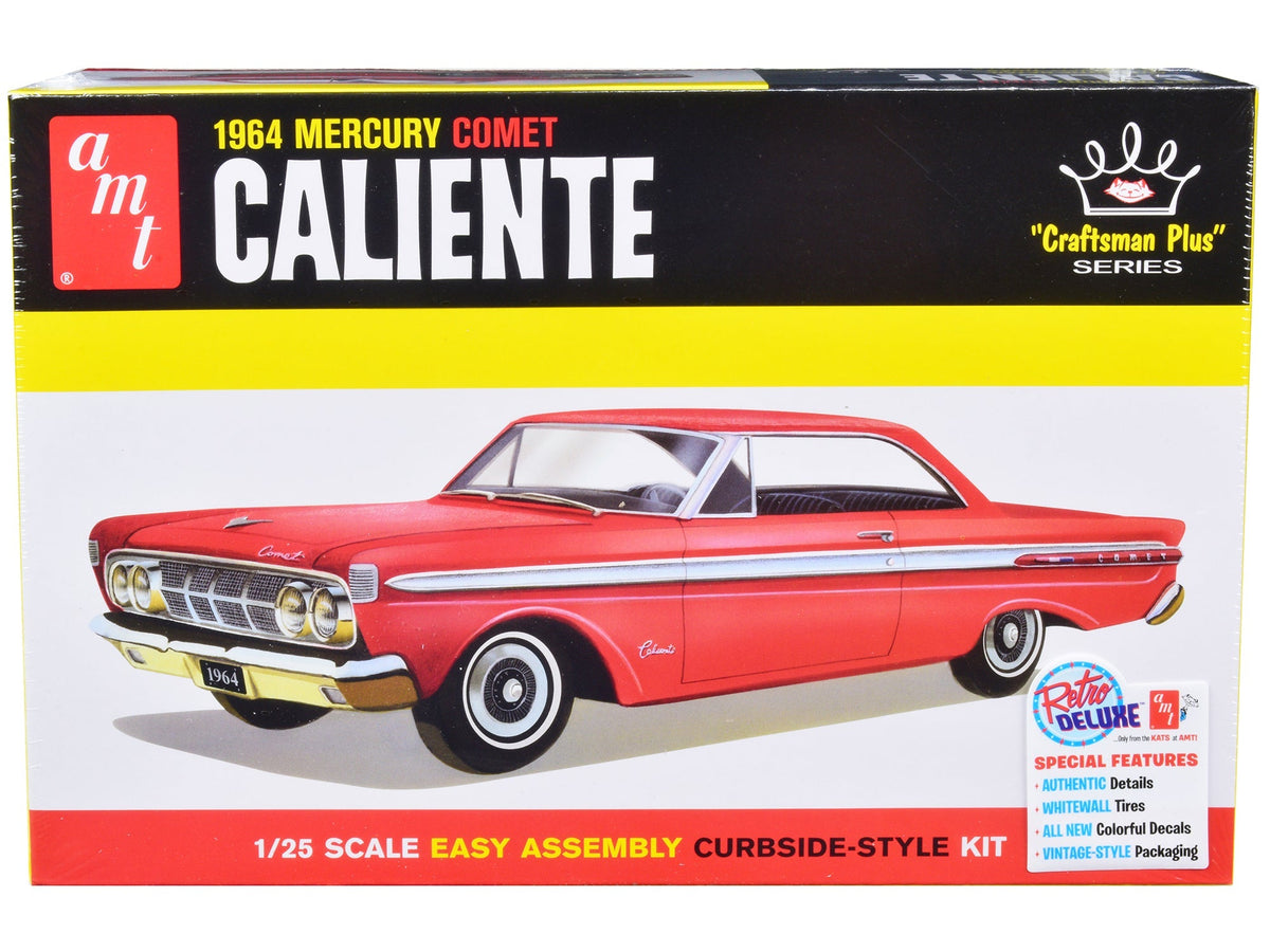 Skill 2 Model Kit 1964 Mercury Comet Caliente "Craftsman Plus" Series 1/25 Scale Model by AMT  free shipping USA