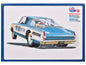 Skill 2 Model Kit 1966 Plymouth Barracuda Funny Car "Hemi Hustler" 1/25 Scale Model by AMT  free shipping USA