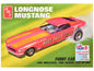 Skill 2 Model Kit 1969 Ford Mustang Longnose Funny Car "Gas Ronda" 1/25 Scale Model by AMT  free shipping USA