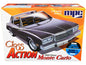 Skill 2 Model Kit 1980 Chevrolet Monte Carlo "Class Action" with Motorcycle and Trailer (Skill 2) 1/25 Scale Model Car by MPC  free shipping USA