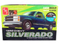 Skill 2 Model Kit 1992 Chevrolet Silverado C1500 Fleetside Short Bed Pickup Truck "Easy Build" 1/25 Scale Model by AMT  free shipping USA