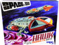 Skill 2 Model Kit Hawk Mark IX Space Fighter "Space: 1999" (1975-1977) TV Show 1/48 Scale Model by MPC  free shipping USA