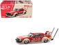 Skyline GT-R V8 Drift "Hakosuka" RHD (Right Hand Drive) "Coca-Cola (Japan)" Red and Cream 1/64 Diecast Model Car by Pop Race  free shipping USA