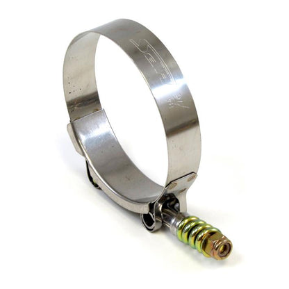 HPS Performance Products HPS Stainless Steel Spring Loaded T-Bolt Hose Clamp SAE 44 for 2" ID hose - Effective Size: 2.25"-2.56"