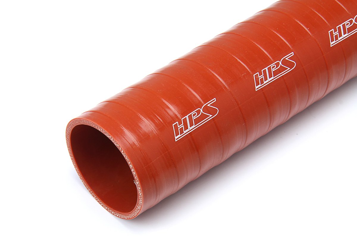 HPS Performance Products HPS 3-3/8" (86mm) ID Silicone Coupler Tube Hose, Ultra High Temp 4-ply Aramid Reinforced, Max. Temperature Rating 500F