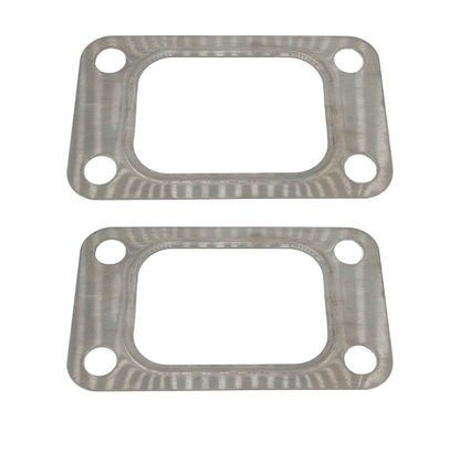 2x T6 Turbo Inlet Flange Gasket Garret Precision Borg Warner Stainless Steel USA