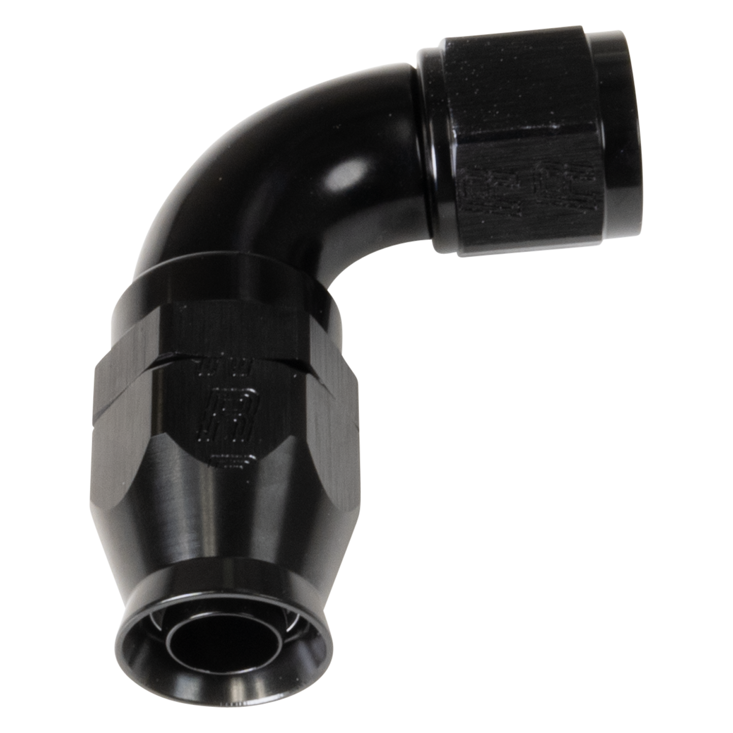 Black 90 -10 Pro PTFE Hose End