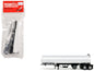 Tag-Axle Elliptical Tanker Trailer White 1/87 (HO) Plastic Model by Promotex  free shipping USA