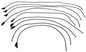 Taylor Spiro-Pro Spark Plug Wire Sets - 53853