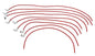 Taylor Extreme Series Spiro-Pro Spark Plug Wire Sets - 75251