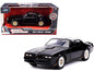 Tego's Pontiac Firebird Black with Gold Stripes and Hood Bird "Fast & Furious" Series 1/32 Diecast Model Car by Jada  free shipping USA