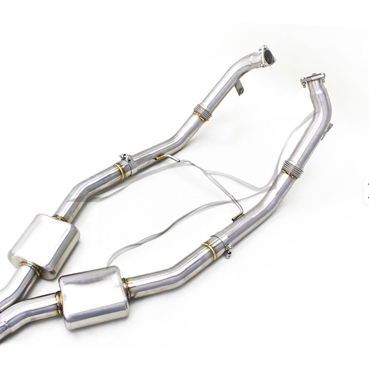 T304 Stainless Valved Catback Exhaust System for Audi Q8 RSQ8 4.0T