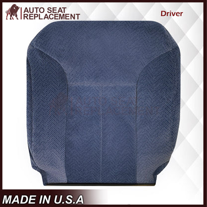 1995-1999 Chevy Tahoe Suburban Silverado Replacement Cloth Seat Cover in Navy Blue: Choose your options