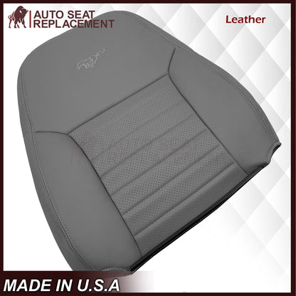 1999-2004 Ford Mustang GT Convertible Replacement Seat Cover In Medium Graphite Gray