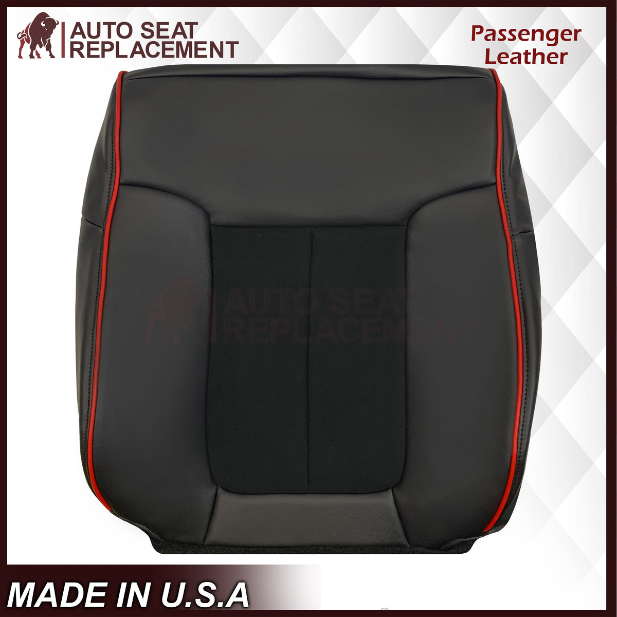 2013–2014 Ford F-150 FX4 Appearance Package Black Seat Cover with Suede Insert