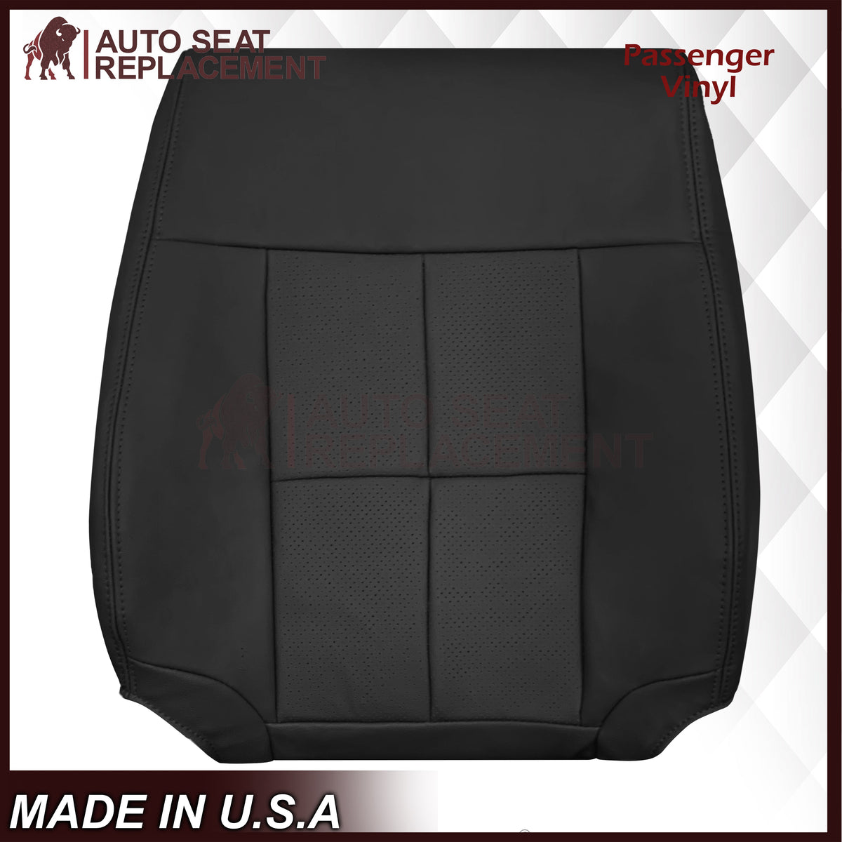 2007 - 2014 Lincoln Navigator Replacement Seat Covers in Black Leather or Synthetic Leather