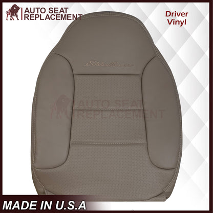 1992 - 1996 Ford Bronco Eddie Bauer Synthetic Leather Seat Cover In Mocha Tan