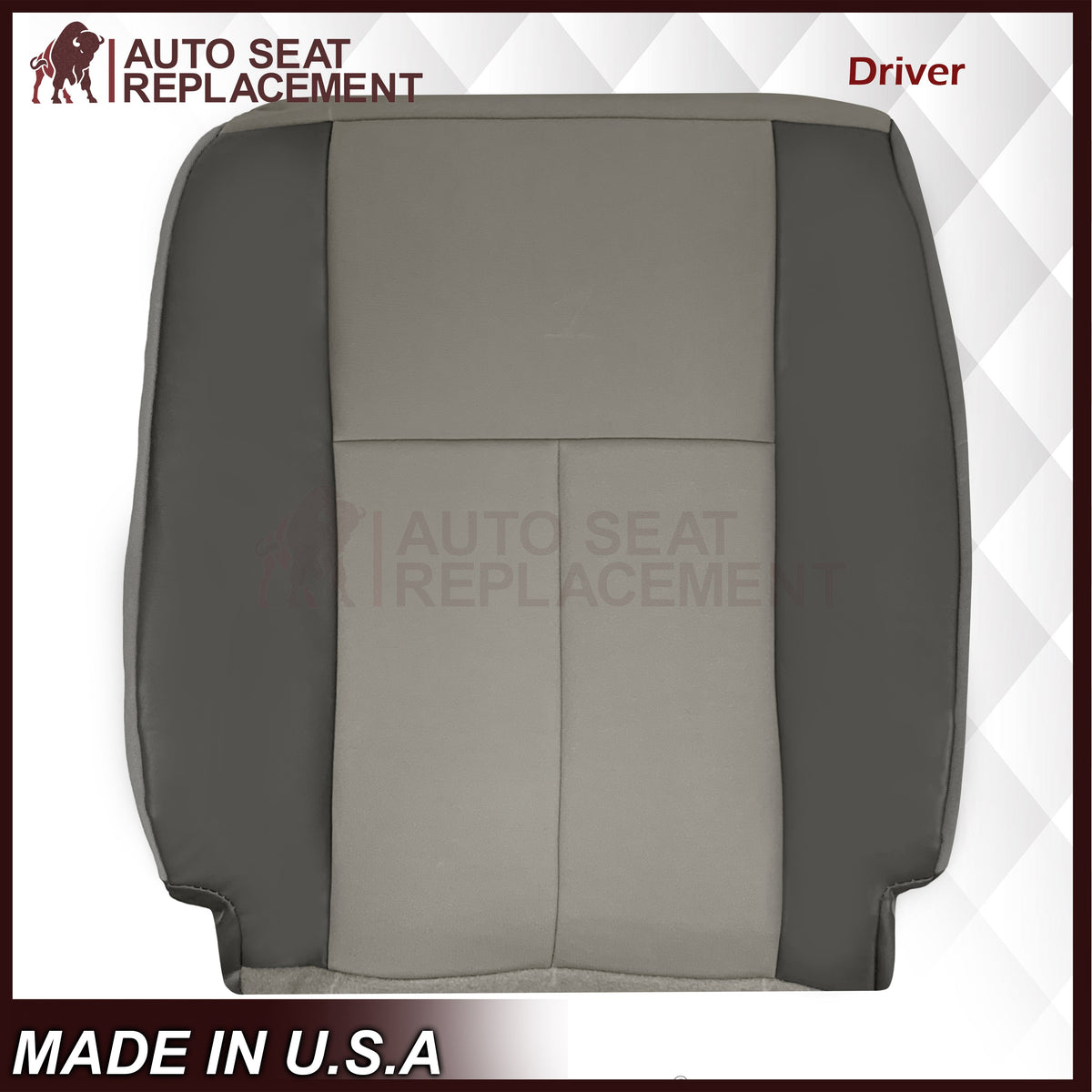 2012 - 2021 For Nissan NV1500 NV2500 NV3500 Replacement Cloth Seat Covers In Gray