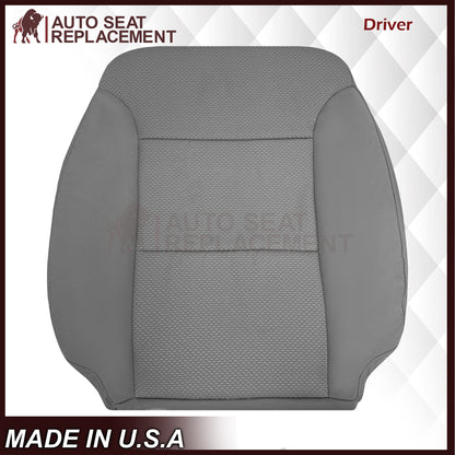 2014-2019 Chevy Silverado LS LT Z71 Replacement Cloth Seat Cover: Gray