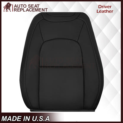 2015-2022 Chevy Colorado LT ZR2 LTZ LS Replacement Seat Covers In Black: Choose In Leather or Vinyl