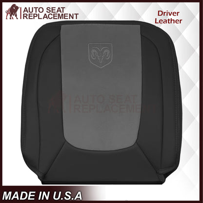 2004 2005 Dodge Ram 1500 2500 3500 Laramie Single Cab Work Truck Replacement Seat Covers In Dark Slate "Dark Gray"