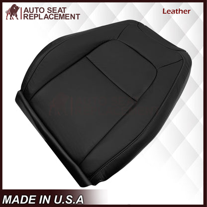 2015-2022 Chevy Colorado LT ZR2 LTZ LS Replacement Seat Covers In Black: Choose In Leather or Vinyl