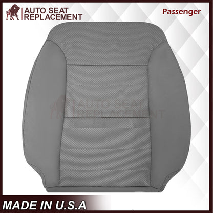 2014-2019 Chevy Silverado LS LT Z71 Replacement Cloth Seat Cover: Gray