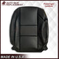 2005-2015 Nissan Titan Driver and Passenger Side Top and Bottom Seat Covers in Black : Choose from the variants
