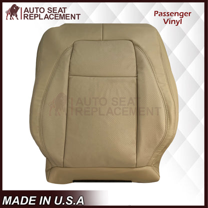 2007 - 2010 Jaguar XK XK-R Genuine Leather OR Synthetic Leather Seat Covers In Caramel Tan
