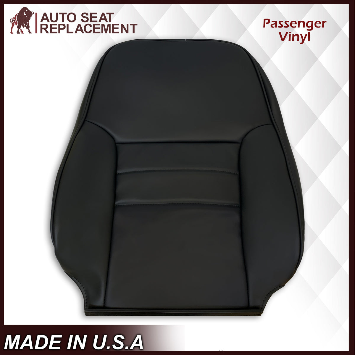 1994-1998 Ford Mustang Synthetic Replacement Seat Covers in Black: Choose From Variation
