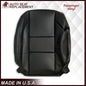 2005-2015 Nissan Titan Driver and Passenger Side Top and Bottom Seat Covers in Black : Choose from the variants