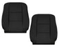 2005 - 2008 Acura TL Driver Or Passenger Seat Covers In Black: Choose Leather OR Synthetic Leather