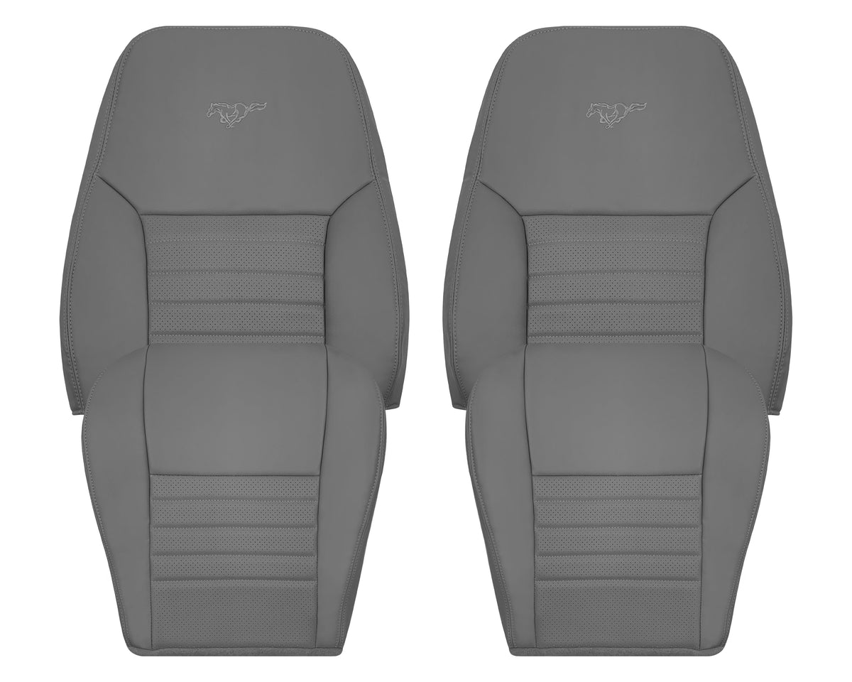 1999-2004 Ford Mustang GT Convertible Replacement Seat Cover In Medium Graphite Gray