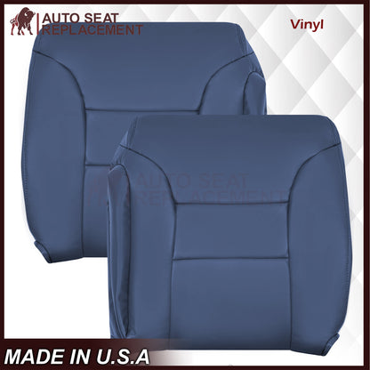 1995-1999 Chevy Tahoe Suburban Silverado Seat Cover in Navy Blue: Choose your options