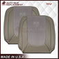 2004-2005 Dodge Ram 1500 2500 3500 4500 Laramie SLT Replacement Synthetic Leather & Suede Seat Cover In Tan