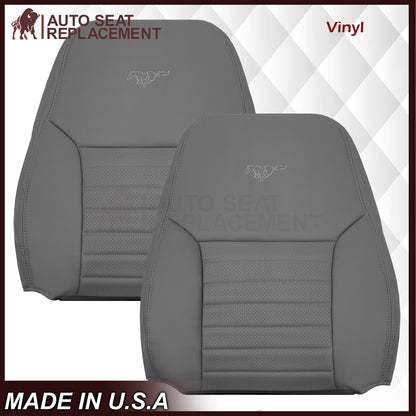 1999-2004 Ford Mustang GT Convertible Replacement Seat Cover In Medium Graphite Gray
