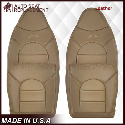 1998-1999 Ford F250 F350 Lariat Super Duty Replacement Seat Cover In Prairie "Tan"