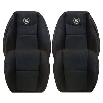 2007-2014 Cadillac Escalade Perforated Genuine Leather or Synthetic Leather Seat Cover in Black: Choose From Variation