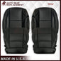 2005-2015 Nissan Titan Driver and Passenger Side Top and Bottom Seat Covers in Black : Choose from the variants