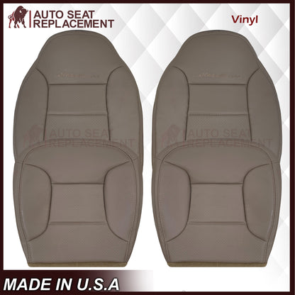 1992 - 1996 Ford Bronco Eddie Bauer Synthetic Leather Seat Cover In Mocha Tan
