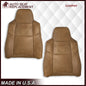 2002-2007 Ford F250 F350 King Ranch Replacement Cowhide Genuine Leather Seat Covers