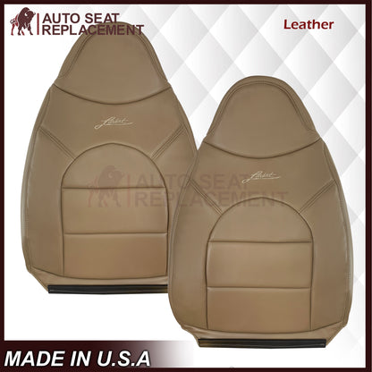 1998-1999 Ford F250 F350 Lariat Super Duty Replacement Seat Cover In Prairie "Tan"