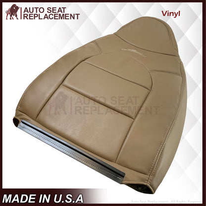 1998-1999 Ford F250 F350 Lariat Super Duty Replacement Seat Cover In Prairie "Tan"