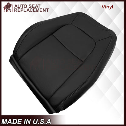 2015-2022 Chevy Colorado LT ZR2 LTZ LS Replacement Seat Covers In Black: Choose In Leather or Vinyl