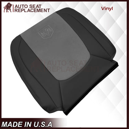 2004 2005 Dodge Ram 1500 2500 3500 Laramie Single Cab Work Truck Replacement Seat Covers In Dark Slate "Dark Gray"