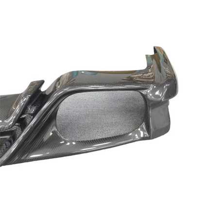 Carbon Fiber Front Grille Trim Cover for Nissan GT R R35