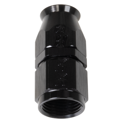 Black Straight -8 Pro PTFE Hose End