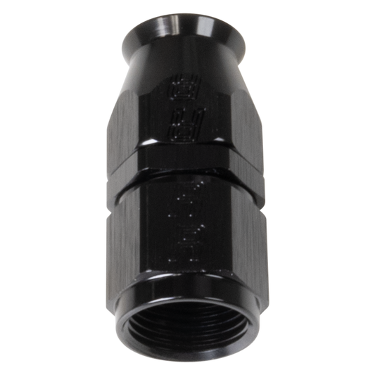 Black Straight -8 Pro PTFE Hose End
