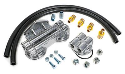 Trans-Dapt Performance Products Oil Filter Relocation Kit 90 Degree - 1727